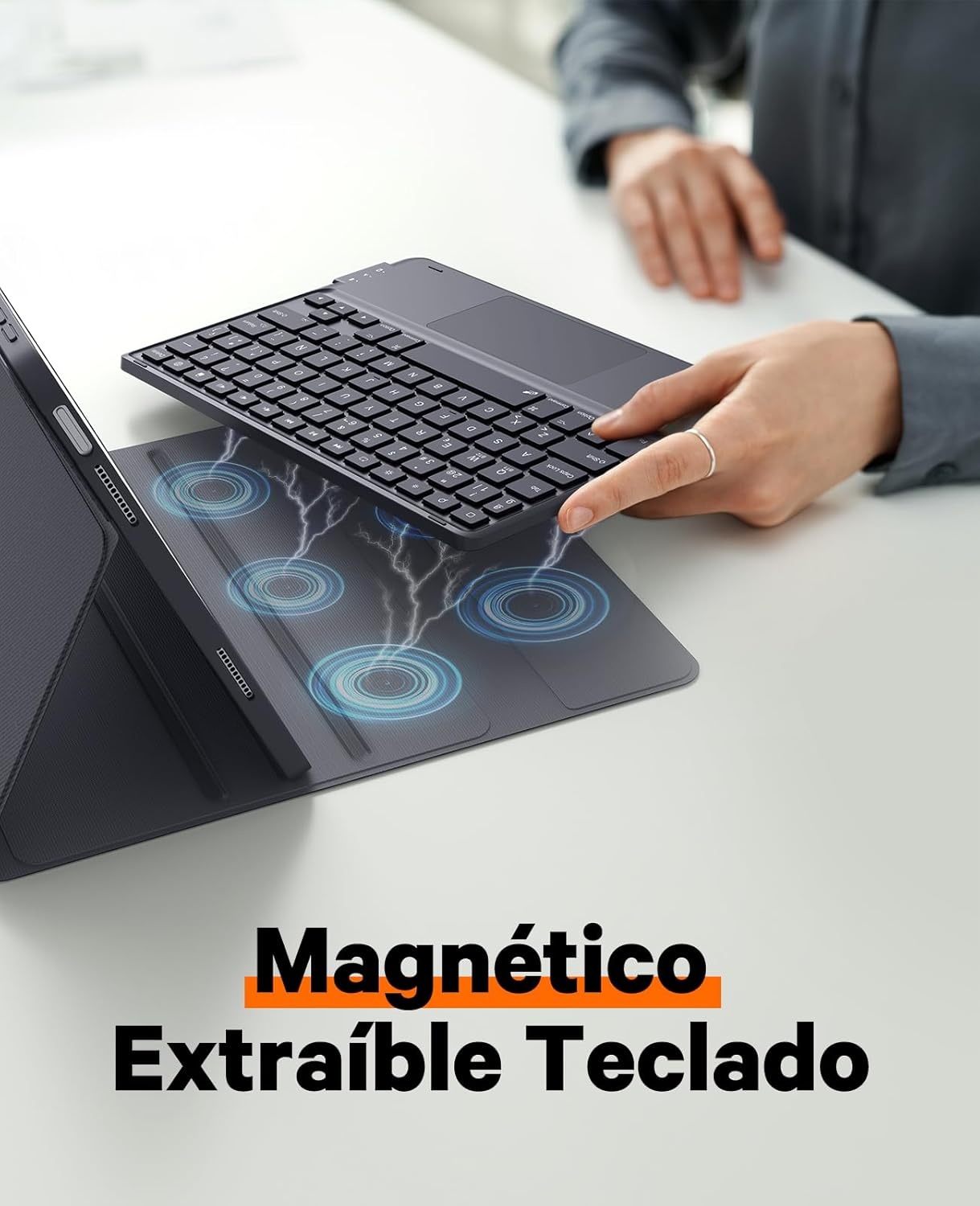 CHESONA Toetsenbord voor iPad 10.9" (10e Gen) - 29% Korting!