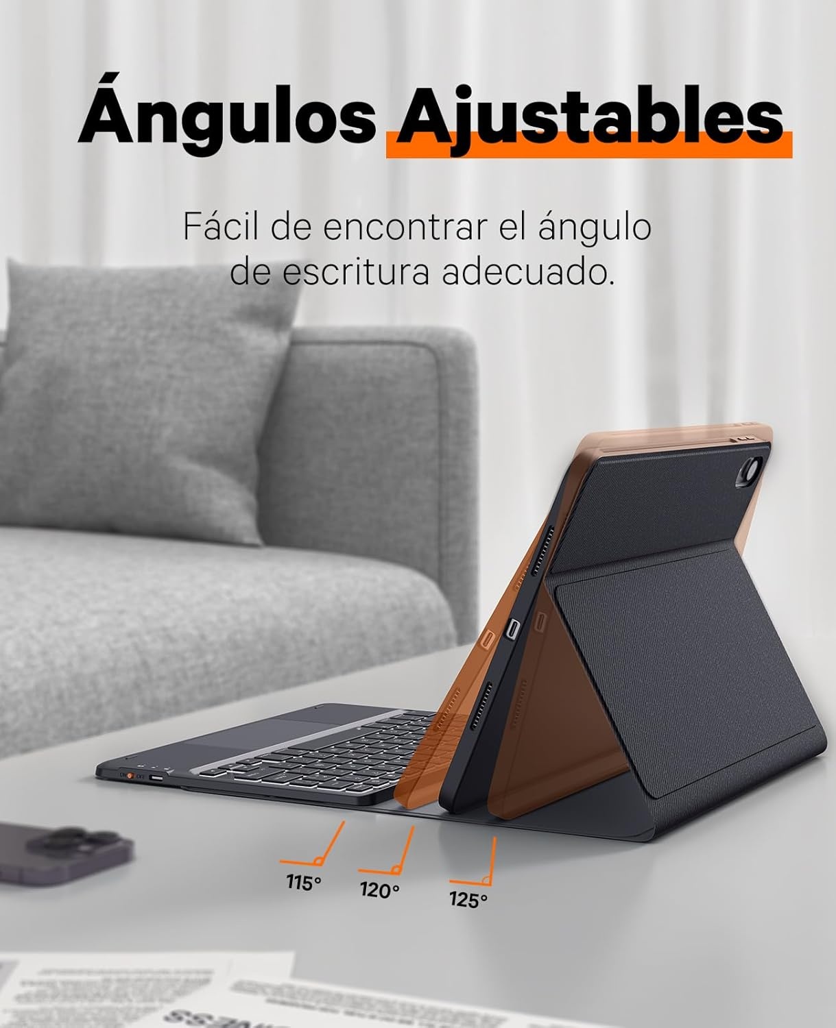 CHESONA Toetsenbord voor iPad 10.9" (10e Gen) - 29% Korting!