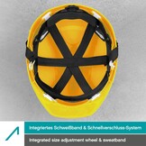 Veiligheidshelm Patera Geel - 71% Korting