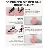 Fitnessbal 65cm - Yoga, Pilates & Bureauzitbal | 32% Korting