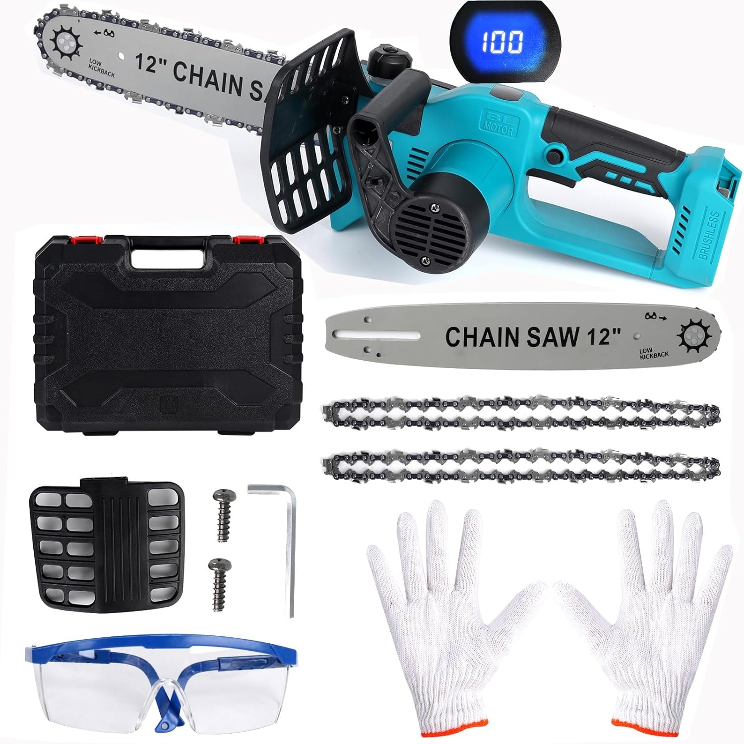 Mini Kettingzaag 12" voor Makita 18V | 57% Korting