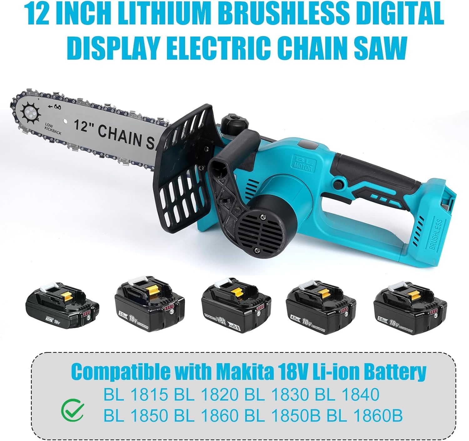 Mini Kettingzaag 12" voor Makita 18V | 57% Korting