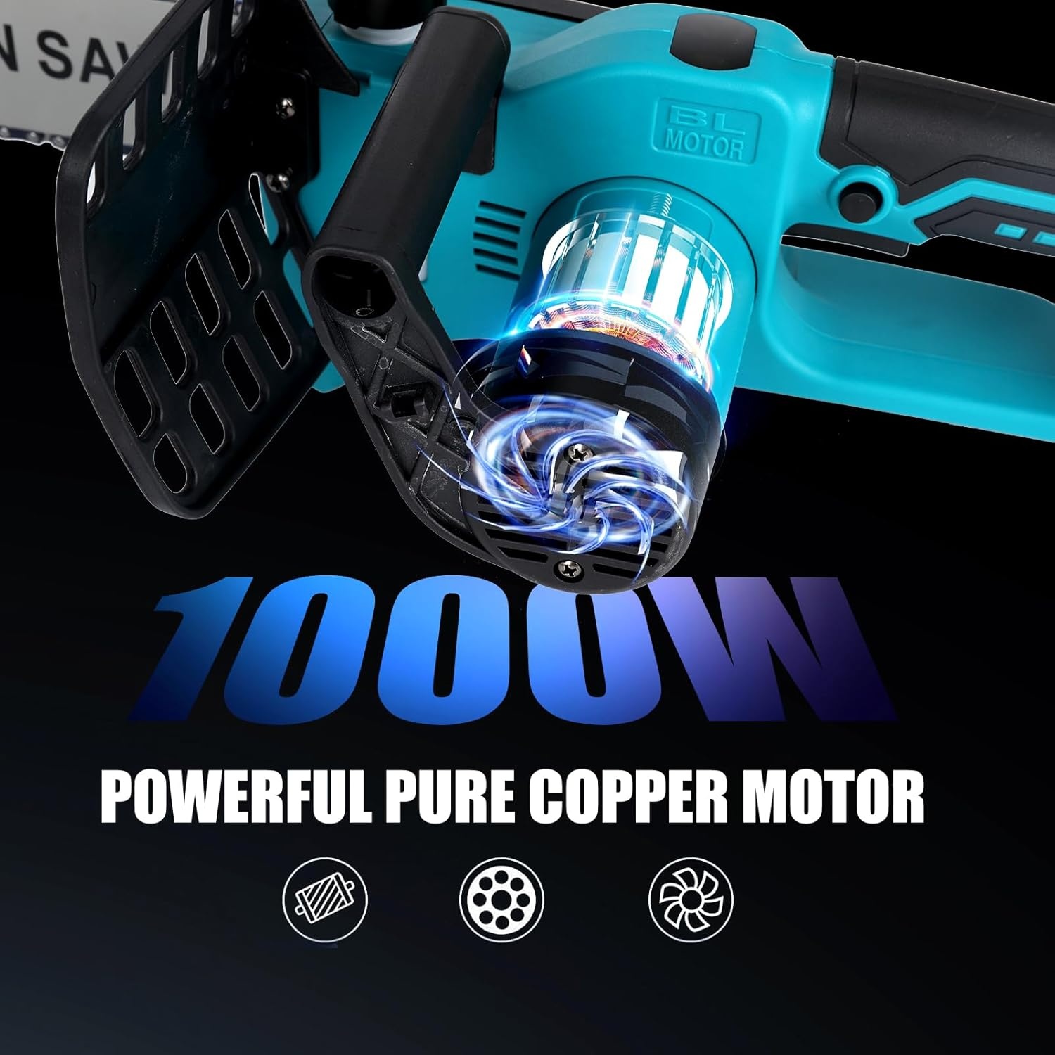 Mini Kettingzaag 12" voor Makita 18V | 57% Korting