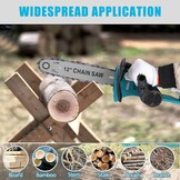 Mini Kettingzaag 12" voor Makita 18V | 57% Korting