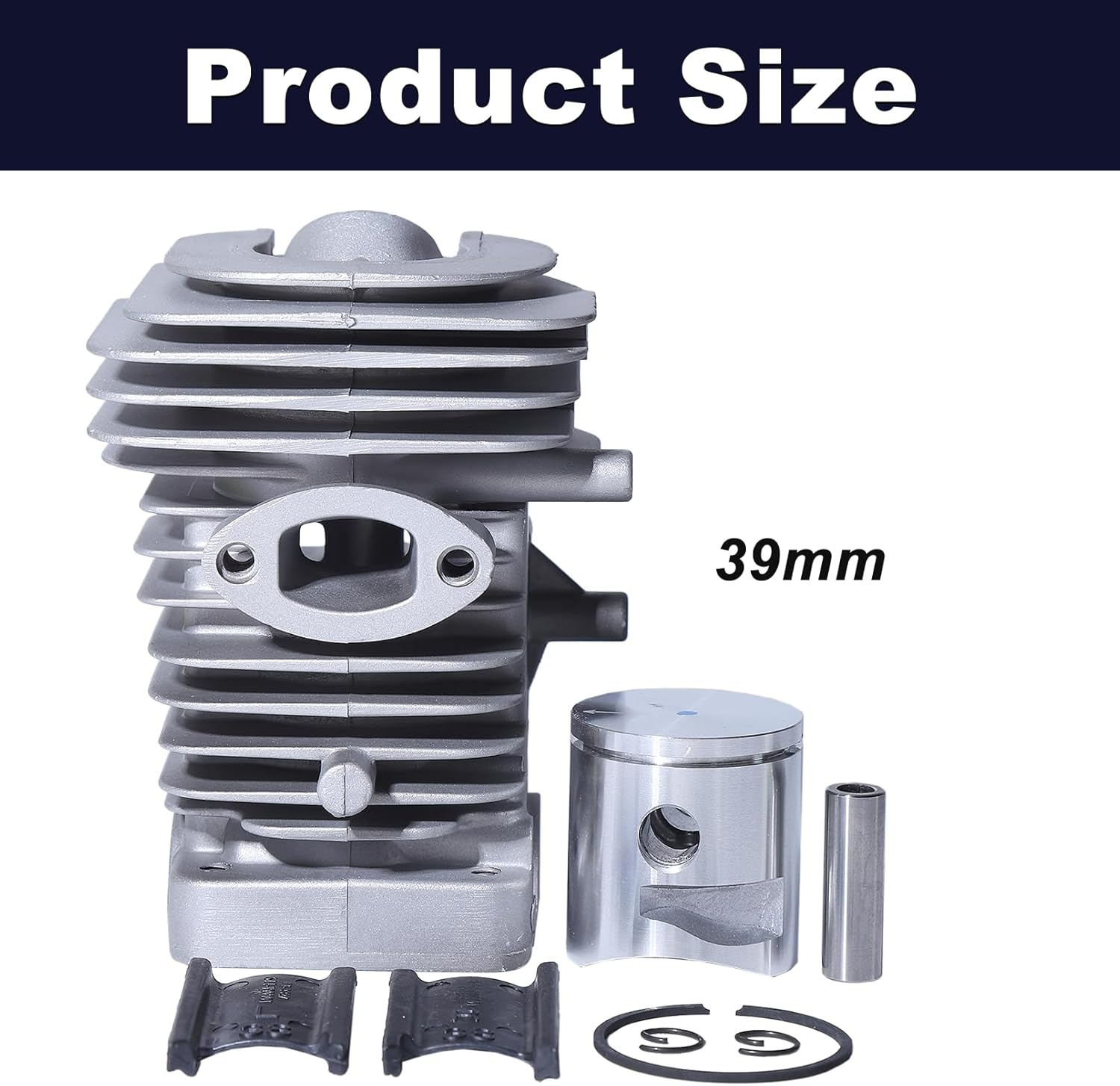 39mm Cilinder-Zuigerset Husqvarna 235-240 (33% Korting)