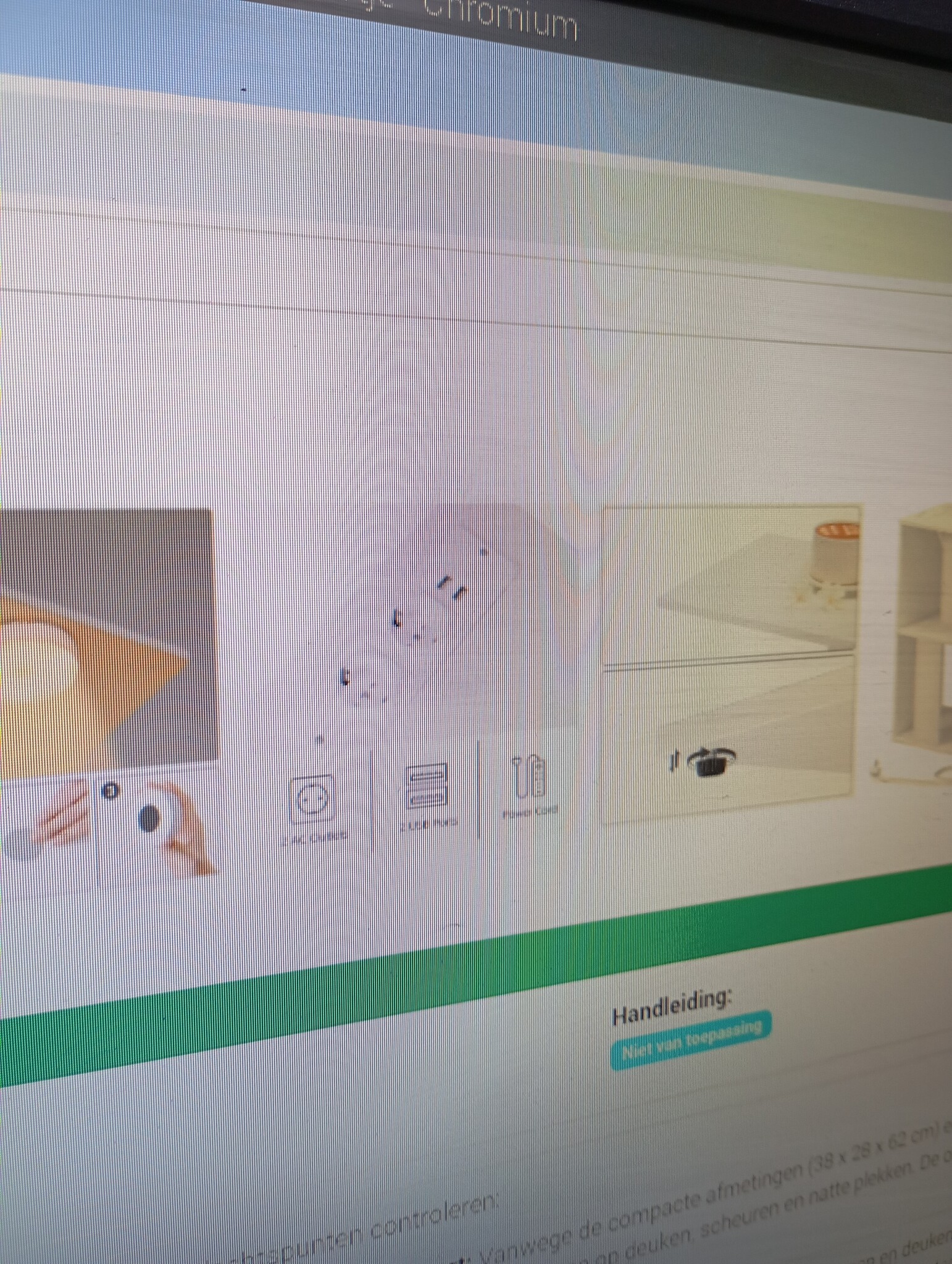Bijzettafel Wit 53% Korting - Met Laadstation & LED Licht