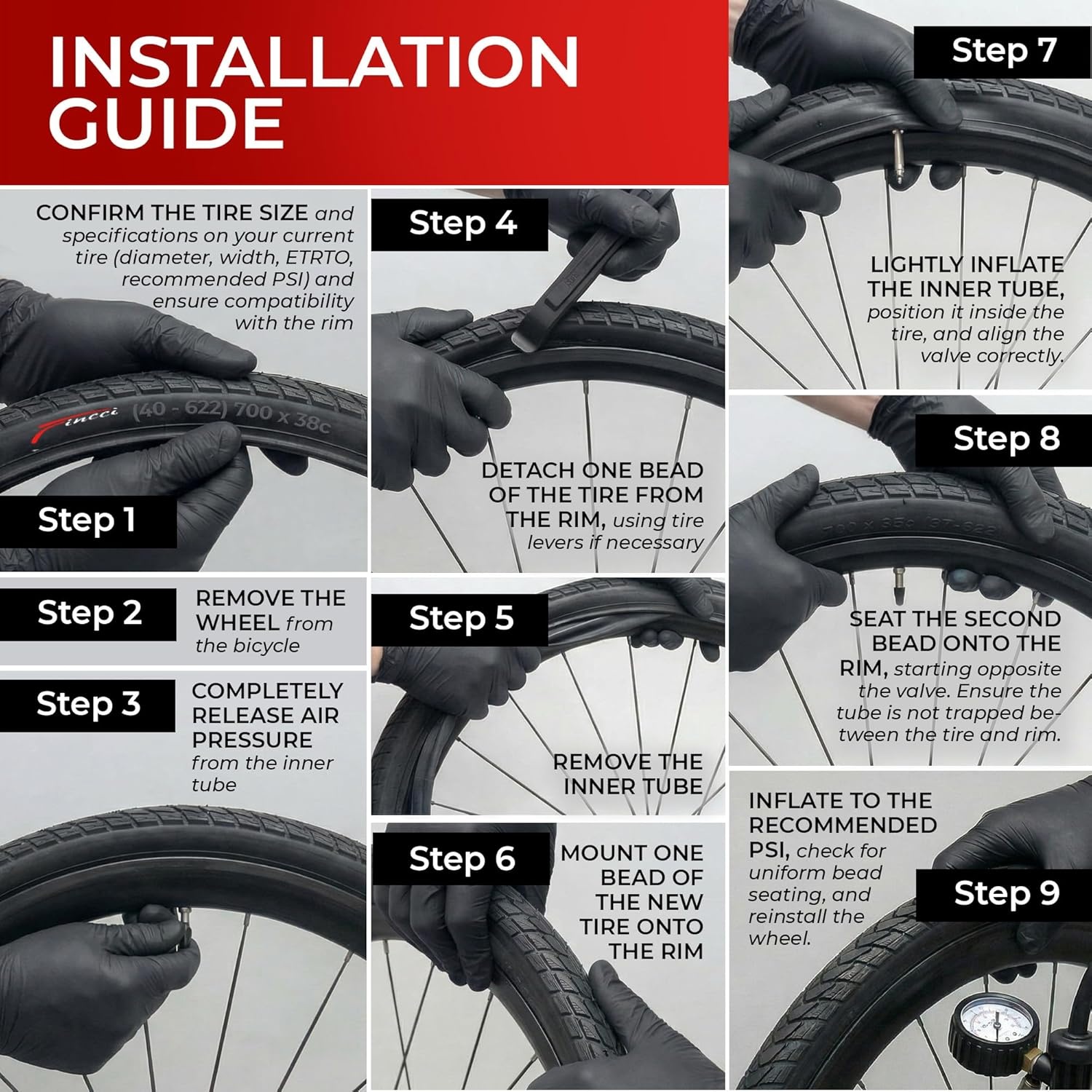 Fincci Fietsbanden 700c x 38c - 34% Korting!