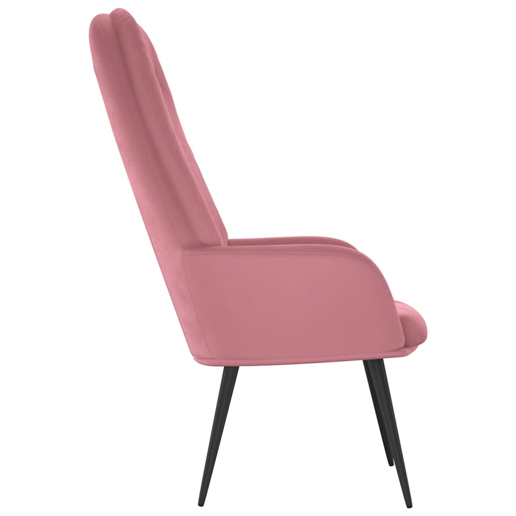 VidaXL Relaxstoel Fluweel Roze - 34% Korting!