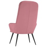 VidaXL Relaxstoel Fluweel Roze - 34% Korting!