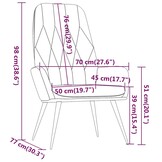 VidaXL Relaxstoel Fluweel Roze - 34% Korting!