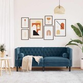 VidaXL Tweezitsbank Chesterfield 30% Korting