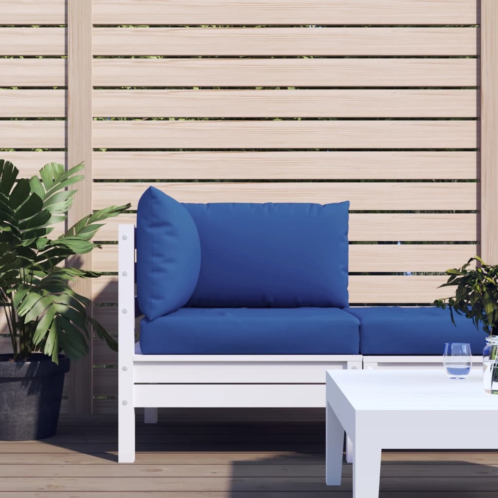 vidaXL Palletkussens Blauw - 33% Korting