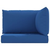 vidaXL Palletkussens Blauw - 33% Korting