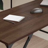 vidaXL L-Bureau Bruin Eiken - 149x149x75 cm | 53% Korting