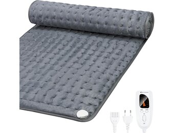 Verwarmingskussen 92x50cm Grijs - 29% Korting