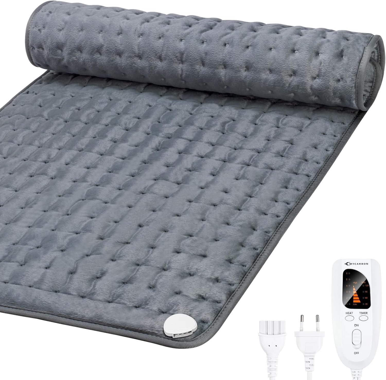 Verwarmingskussen 92x50cm Grijs - 29% Korting