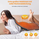 Verwarmingskussen 92x50cm Grijs - 29% Korting