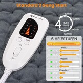 Verwarmingskussen 92x50cm Grijs - 29% Korting