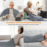 Verwarmingskussen 92x50cm Grijs - 29% Korting