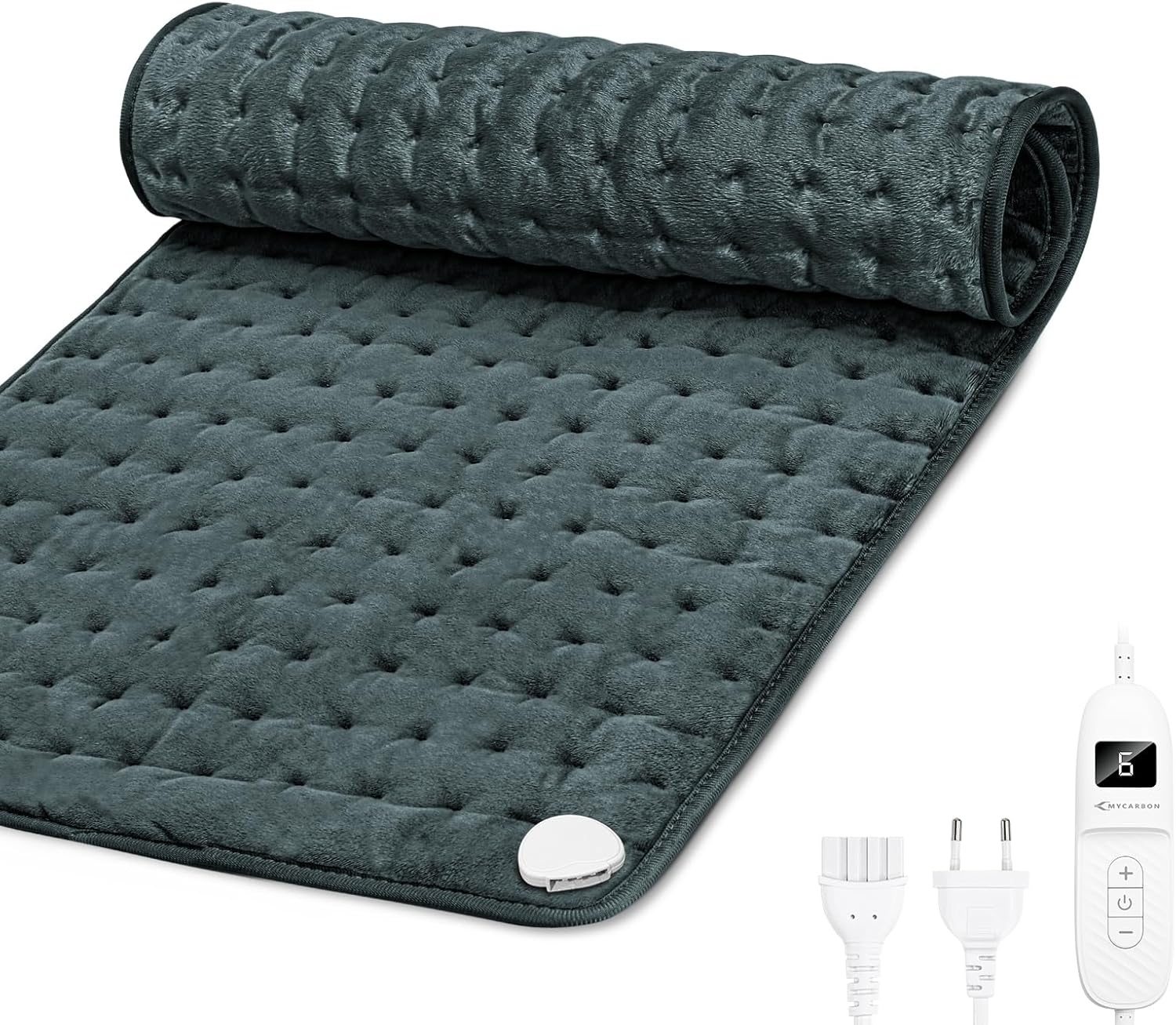 Verwarmingskussen 92x50cm Grijs - 29% Korting