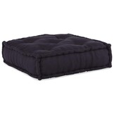 vidaXL Poef modulair 70x70x54 stof antracietkleurig