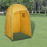 vidaXL Douche-/wc-/omkleedtent geel