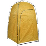 vidaXL Douche-/wc-/omkleedtent geel