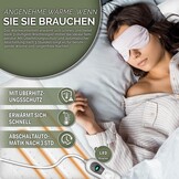 sinnlein dubbel warmteonderbed van 160 x 140 cm met automatische uitschakeling en 2 temperatuurzones, elektrisch deken met 3 temperatuurniveaus, warmteonderdeken voor op het bed, warmtedeken van zacht fleece - Maat 160 x 140 cm