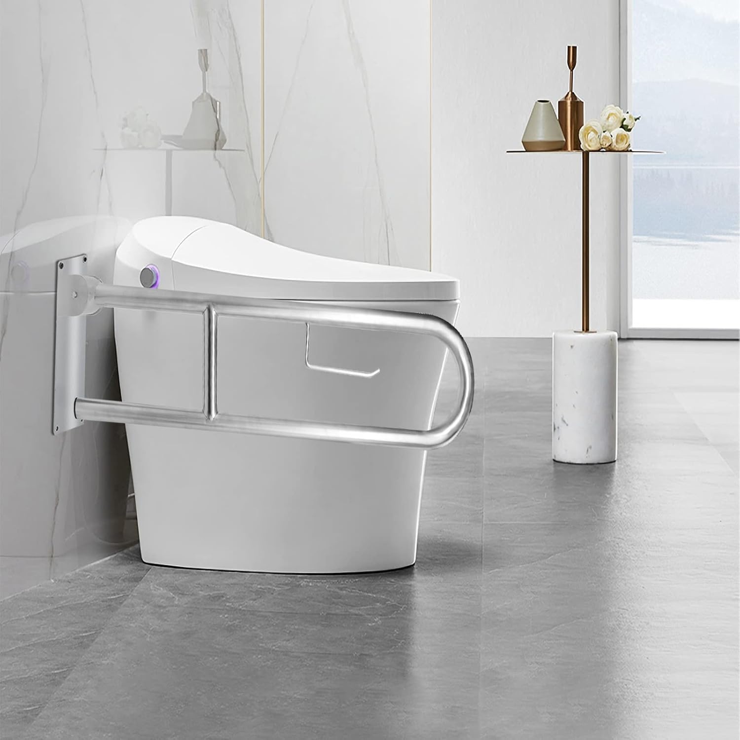 Opklapbare Toiletbeugel RVS 304 (70cm) - 34% Korting!