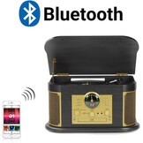 Platenspeler 30% Korting - Alles-in-één met Bluetooth & CD
