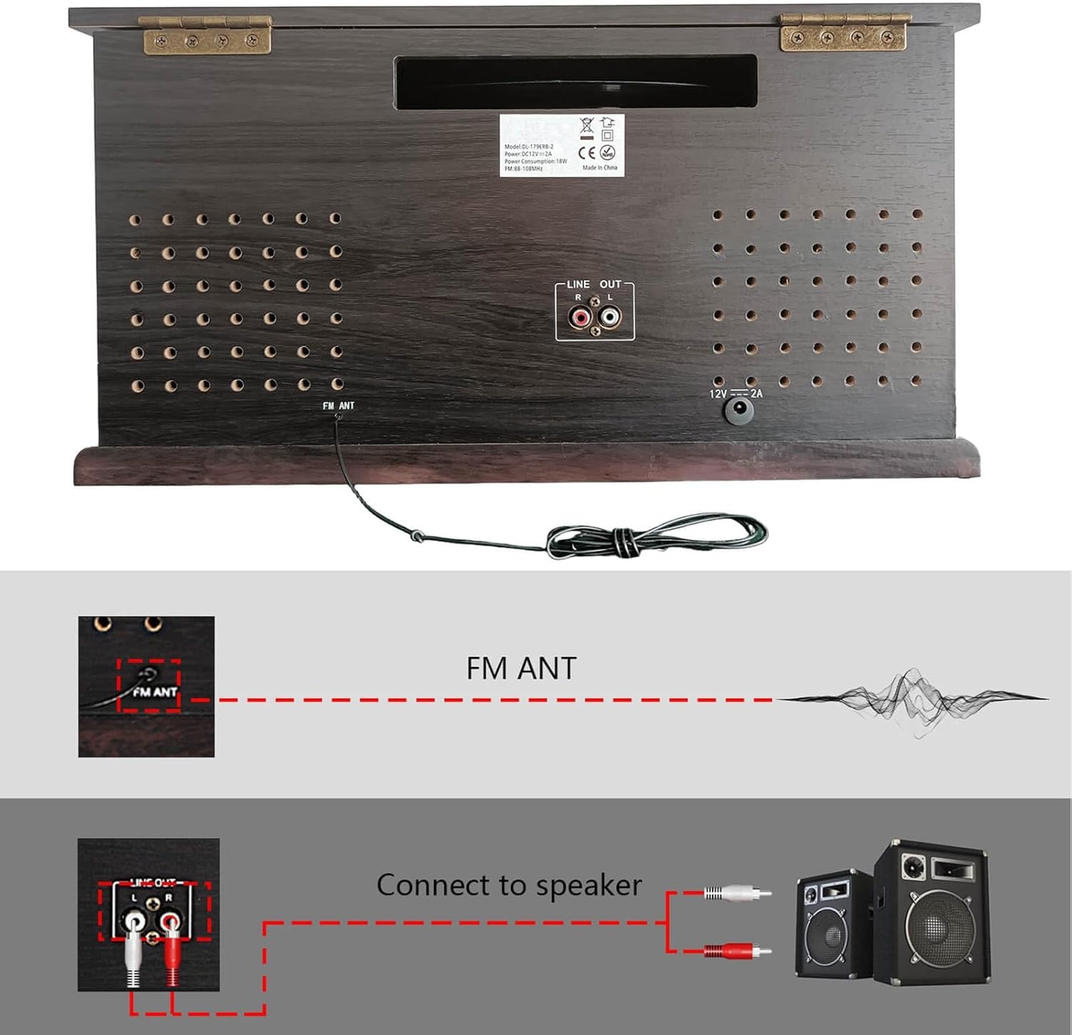 Platenspeler 30% Korting - Alles-in-één met Bluetooth & CD