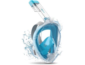Volgelaats snorkelmasker ACURE SN04 | Met camera-houder | -28% Korting