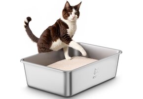 Retourtje XXL RVS Kattenbak (29% Korting!) - Ruim & Geurvrij