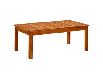vidaXL Tuintafel 90x50x36 cm massief acaciahout
