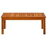 vidaXL Tuintafel 90x50x36 cm massief acaciahout