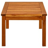 vidaXL Tuintafel 90x50x36 cm massief acaciahout