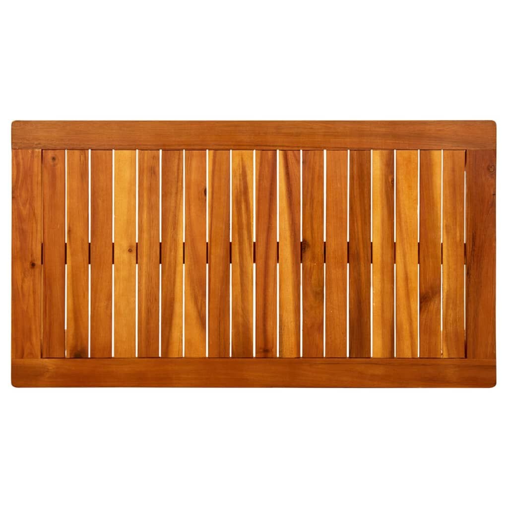vidaXL Tuintafel 90x50x36 cm massief acaciahout