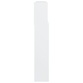 vidaXL Hoofdbordkast 220x19x103,5 cm wit