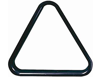 John West Triangle voor 57 mm Poolballen - Zwart