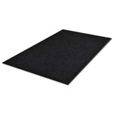 Deurmat 150 x 90 cm – Absorberend – Zwart geribbeld