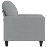 VidaXL Driezitsbank 180 cm Stof Donkergrijs - 35% Korting!