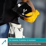 Veiligheidshelm Zwart EN 397 - Robuust & Verstelbaar - 71% Korting!