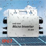Solar Grid Tie Micro-omvormer, 800 W, met gegevensbewakingsscherm, AC IP67, met wifi-app voor 2 zonnepanelen voor balkonkrachtcentrale, balkonkrachtcentrale, inverter, 190-270 V AC
