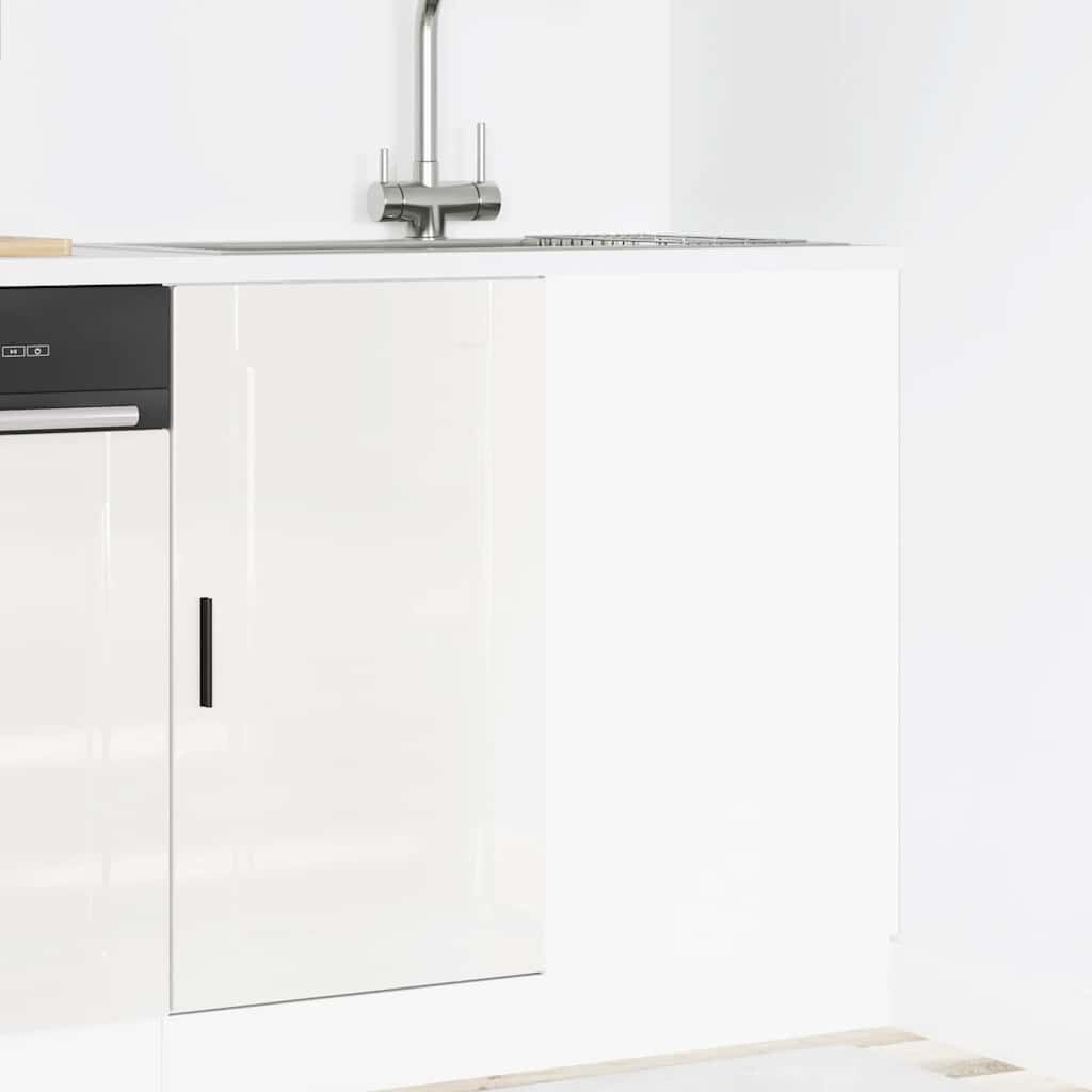 vidaXL Keukenonderkast Porto Hoogglans Wit - 54% Korting