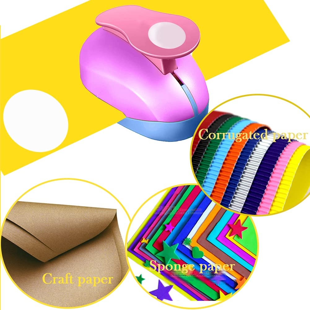 3-delige Ronde Stansset 9 mm, 16 mm, 25 mm voor Knutselen en Scrapbooking