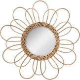 Wandspiegel Rotan Bloem 38cm - 32% Korting!