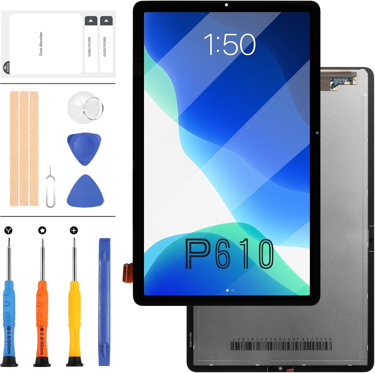 Display Voor Samsung Galaxy Tab S6 Lite P610 Screen Vervanging Voor SM-P610 SM-P615 10.4 "Lcd scherm Touchscreen Digitizer Glas Montage Reparatie Onderdelen met Tools