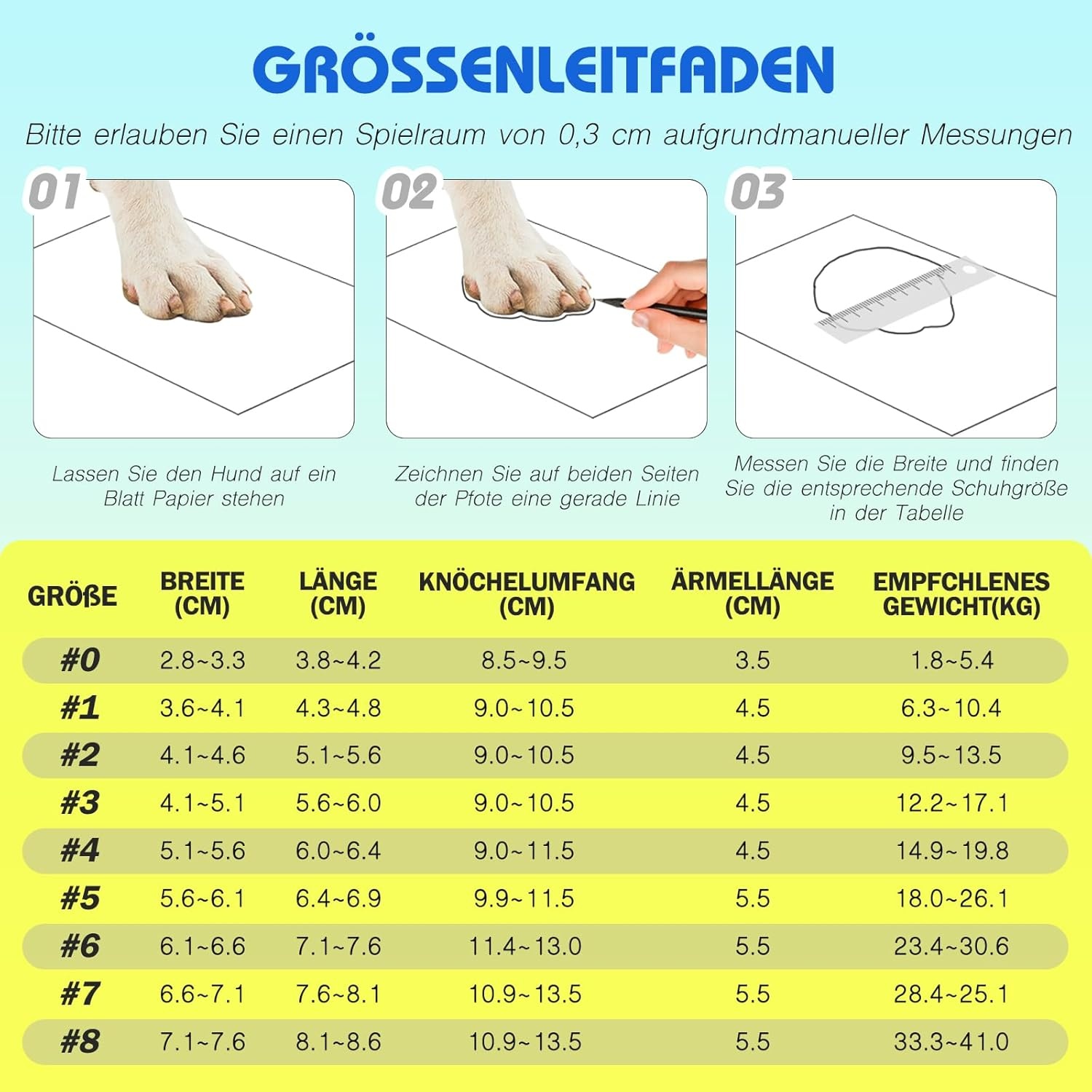 Weesiber Hondenschoenen, 4 stuks, antislip hondenlaarzen met reflecterende riemen en slijtvaste rubberen zool, pootbescherming voor kleine, middelgrote en grote honden (grijs, maat 3)