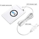 NFC Reader Writer, NFC lees- en schrijfapparaat, contactloze smartcard-duplicator met 5 x IC-kaart