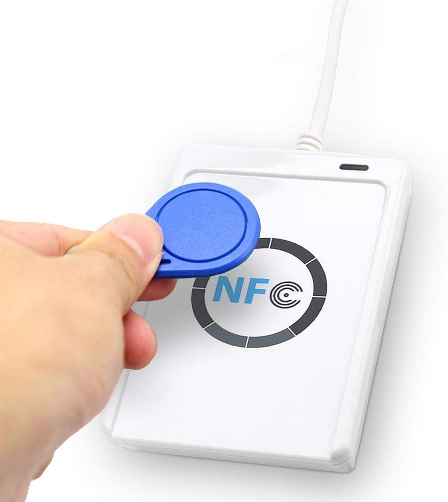 NFC Reader Writer, NFC lees- en schrijfapparaat, contactloze smartcard-duplicator met 5 x IC-kaart